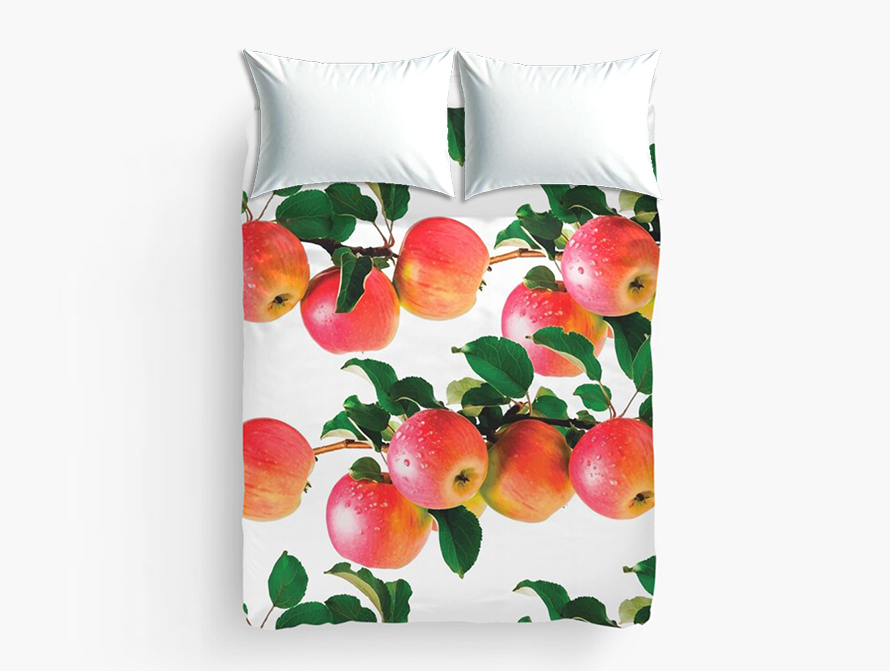 Apple Pattern Duvet Cover