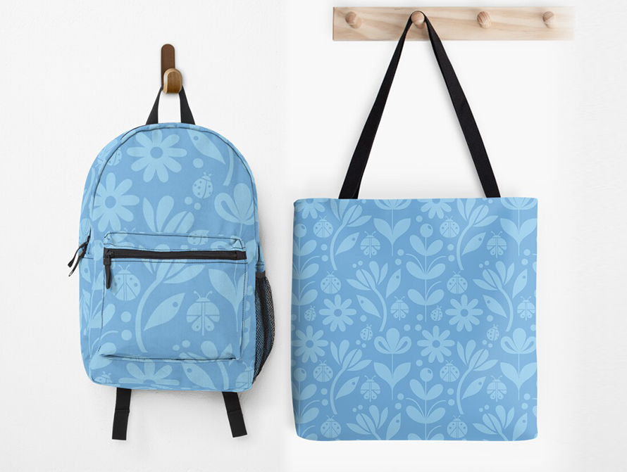 Ladybug Bags and Totes