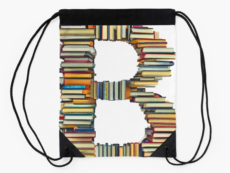 Books String Bag