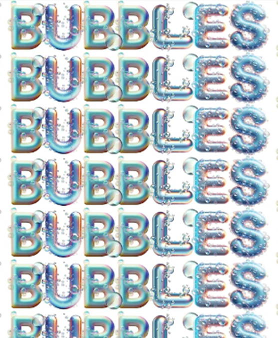 BUBBLES WORDS