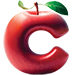 Apple type letter C