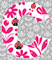 Ladybug type letter C