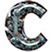 Mechanix type letter C