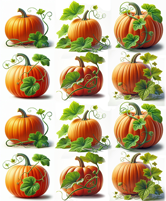 PUMPKIN ALLOVER PATTERN