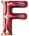 Muscles type letter F