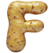 Potato type letter F