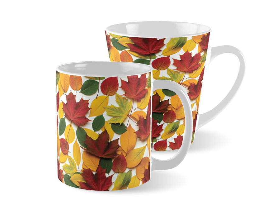 Fall pattern mugs