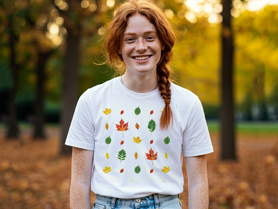 Fall letter t-shirt