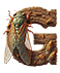 Cicada letter G