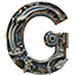 Mechanix type letter G