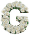 Roses type letter G