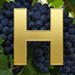 Vineyard type letter H