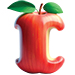 Apple type letter I