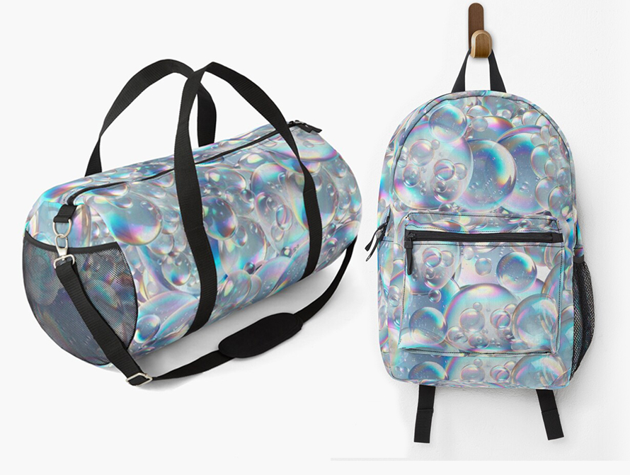 Bubbles Totes and Bags