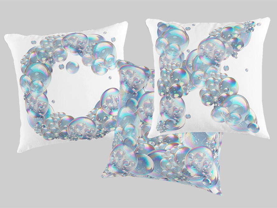 Bubbles Pillows