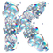 Letter K in Bubbles type design