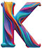 Paint type letter K