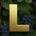 Vineyard type letter L