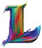 Paint type letter L