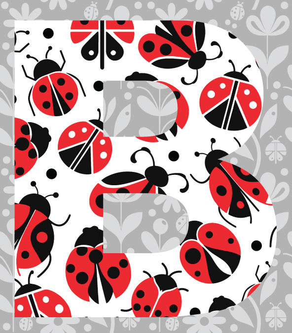 LADYBUG LETTERS