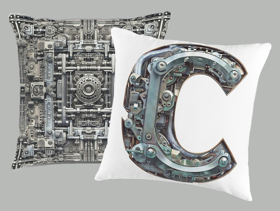 Mechanix Pillows