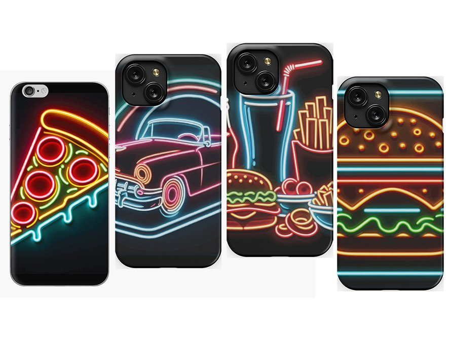 Neon picture tech covers