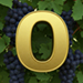 Vineyard type letter O