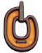 Guitar letter O