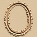 Sand type letter O