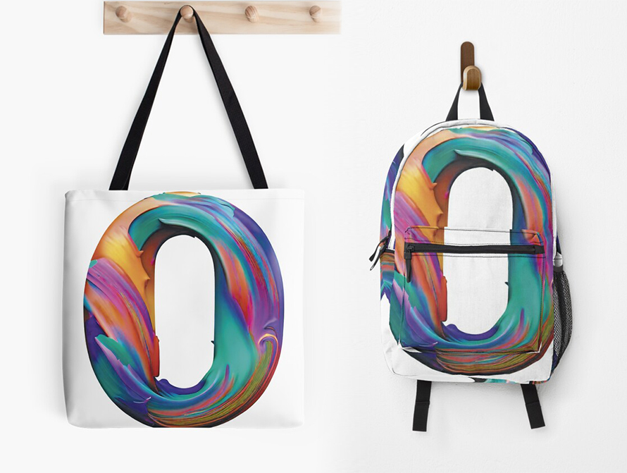 Paint Letter Bags