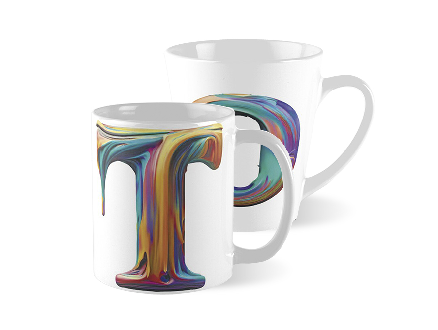 Paint Letter Mugs