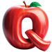 Apple type letter Q