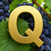 Vineyard type letter Q