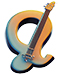 Guitar letter Q