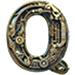 Mechanix type letter Q