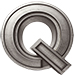 Metal type letter Q