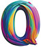 Paint type letter Q