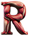 Muscles type letter R
