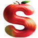 Apple type letter S