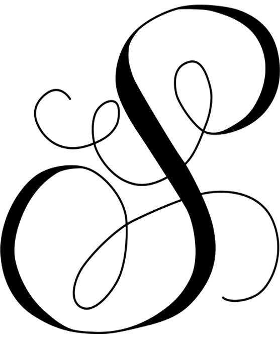 SCRIPT LETTER S