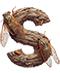 Cicada letter S