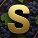 Vineyard type letter S