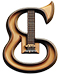 Guitar letter S