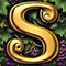 Ornate type letter S