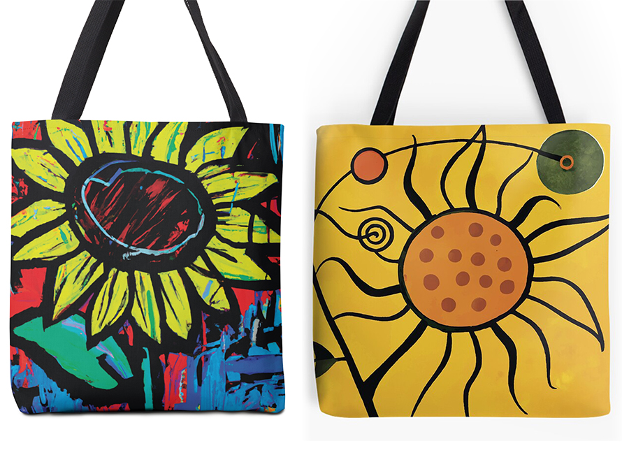 Sunflower Bags