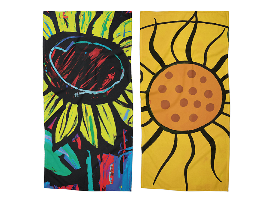 Sunflower Beach Towels