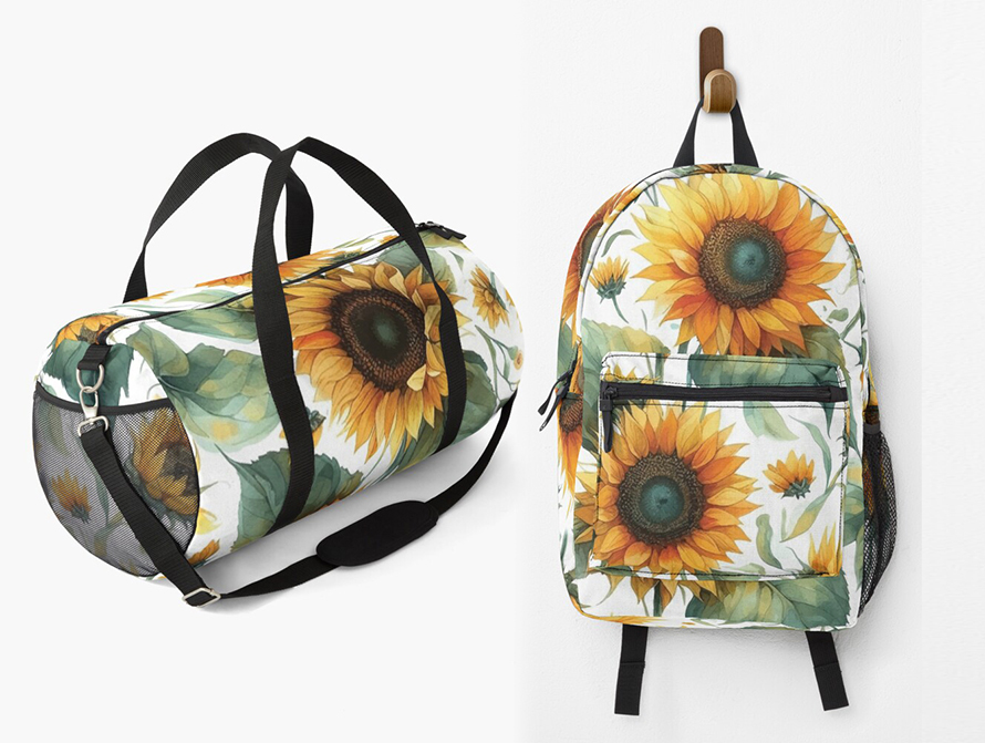 Sunflower Bags