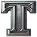 Metal type letter T