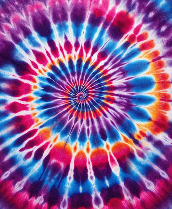 TIE-DYE ALLOVER PATTERN