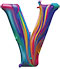 Paint type letter V